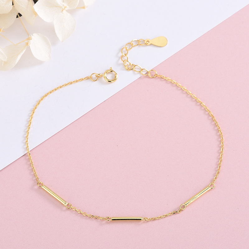Women's Smooth Design Round Tube Bracelet