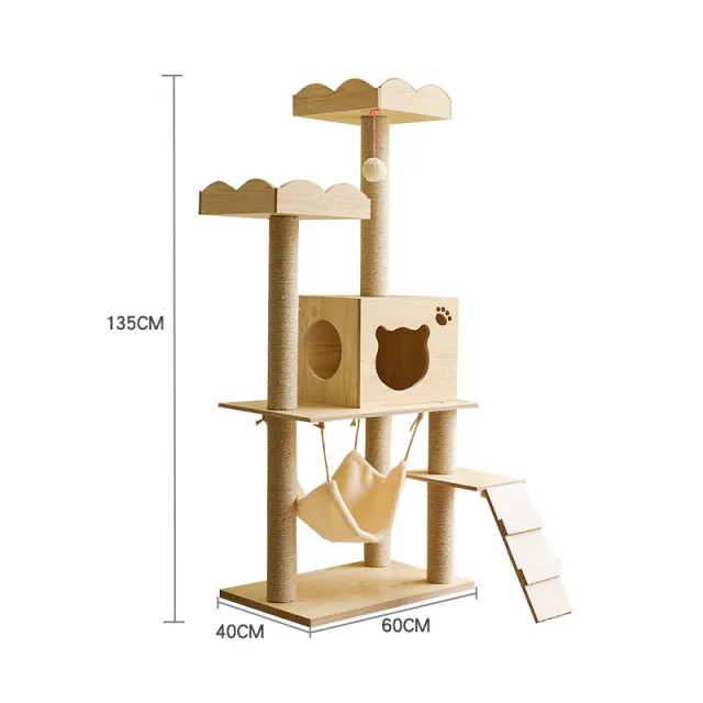Cat Crawl Nest Scratching Board Tree Supplies Pet Toy Space Capsule Style2 - Shop at LoveMi