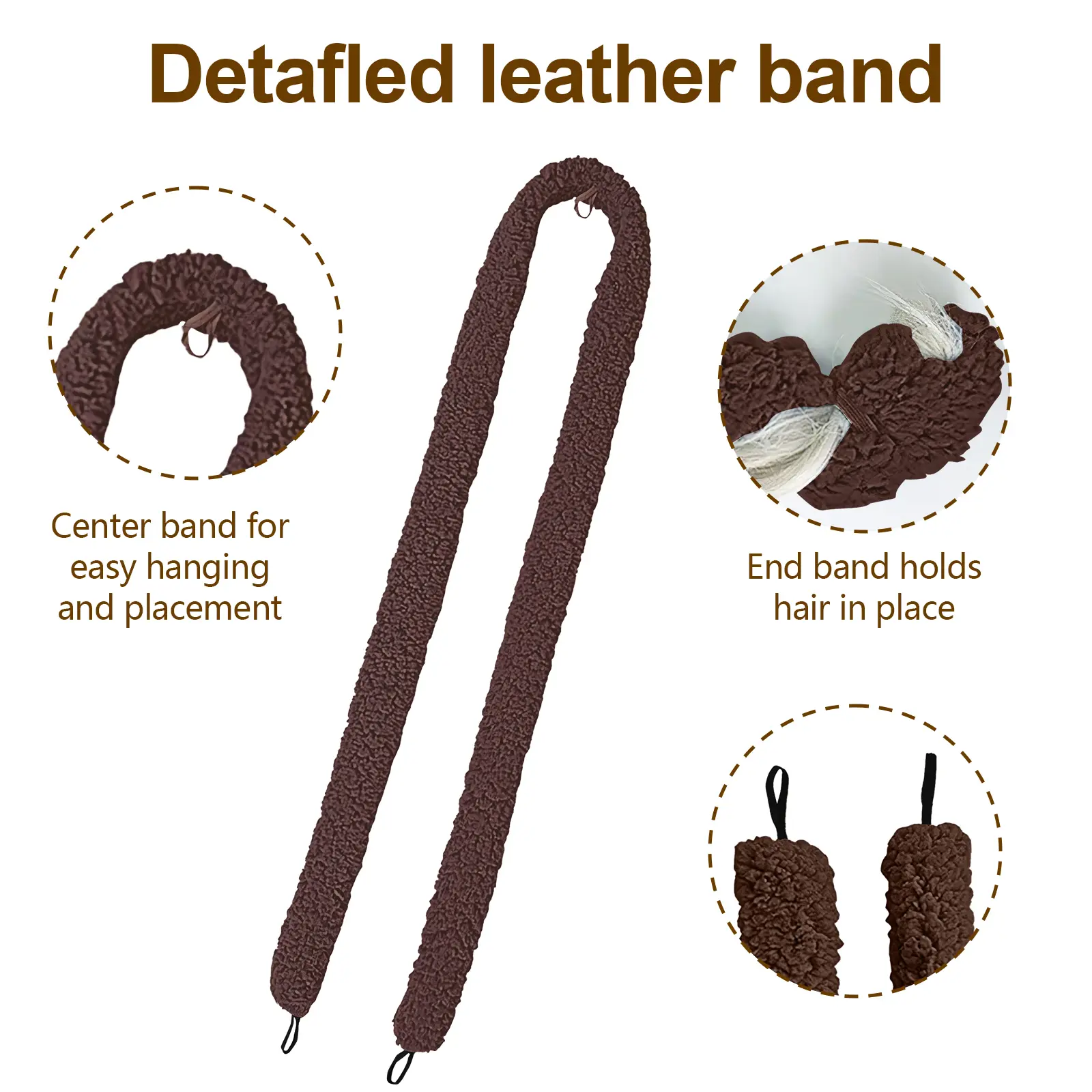 Satin Heatless Hair Curler, Lazy Natural Soft Wave DIY Heatless Curls For Sleep In Overnight, For All Hair Types