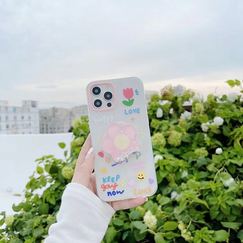 Simple Flower Silicone Phone Case