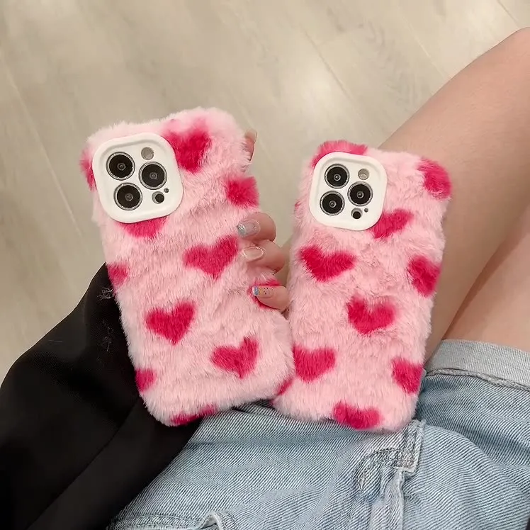 Love Plush Silicone Phone Case