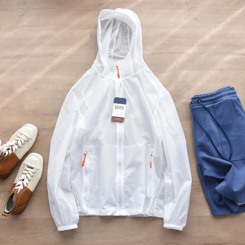 Laser Breathable Hooded Sun Protection Clothing