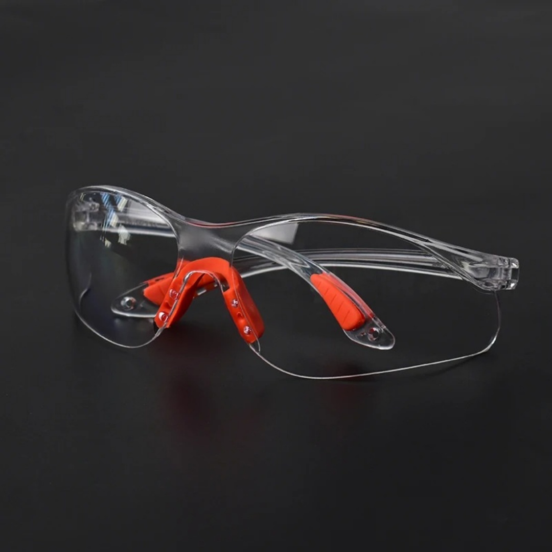 PC Material Anti Impact Wind Dust Proof Goggles Safety Riding Clear Glasses Lab — image 5