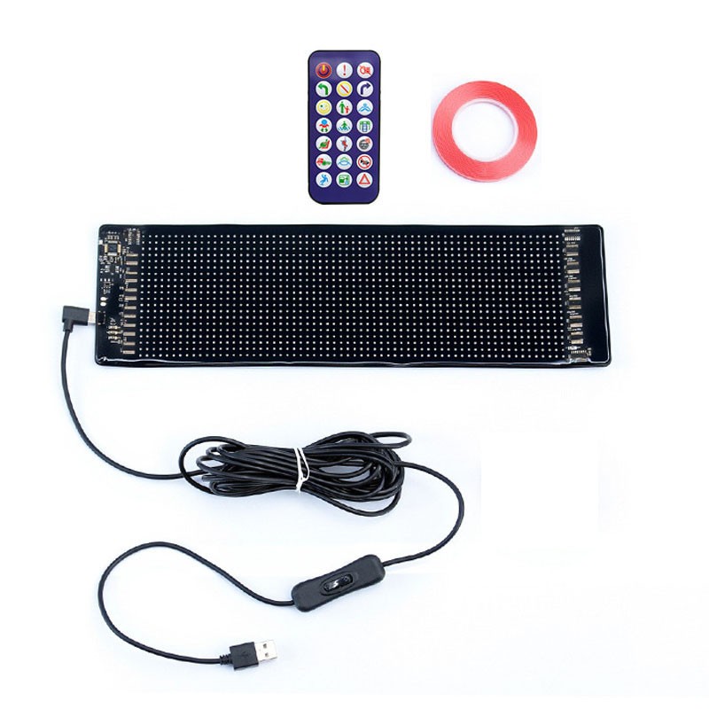 12x59CM For Truck-Specific Devil's Eye LED-Screen Car Light Dynamic Lamp — image 7