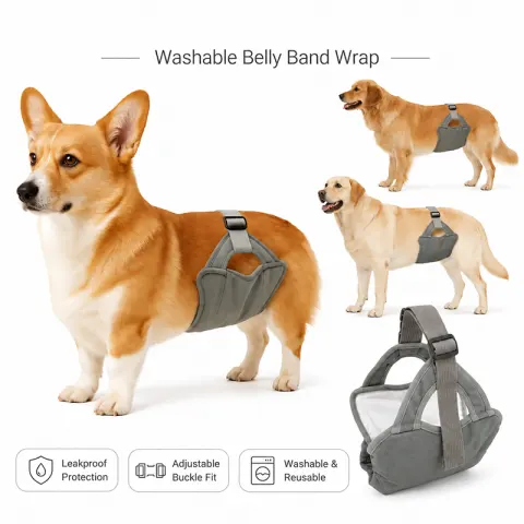 Male Dog Sanitary Pants Outdoor Dog Walking Anti Harassment