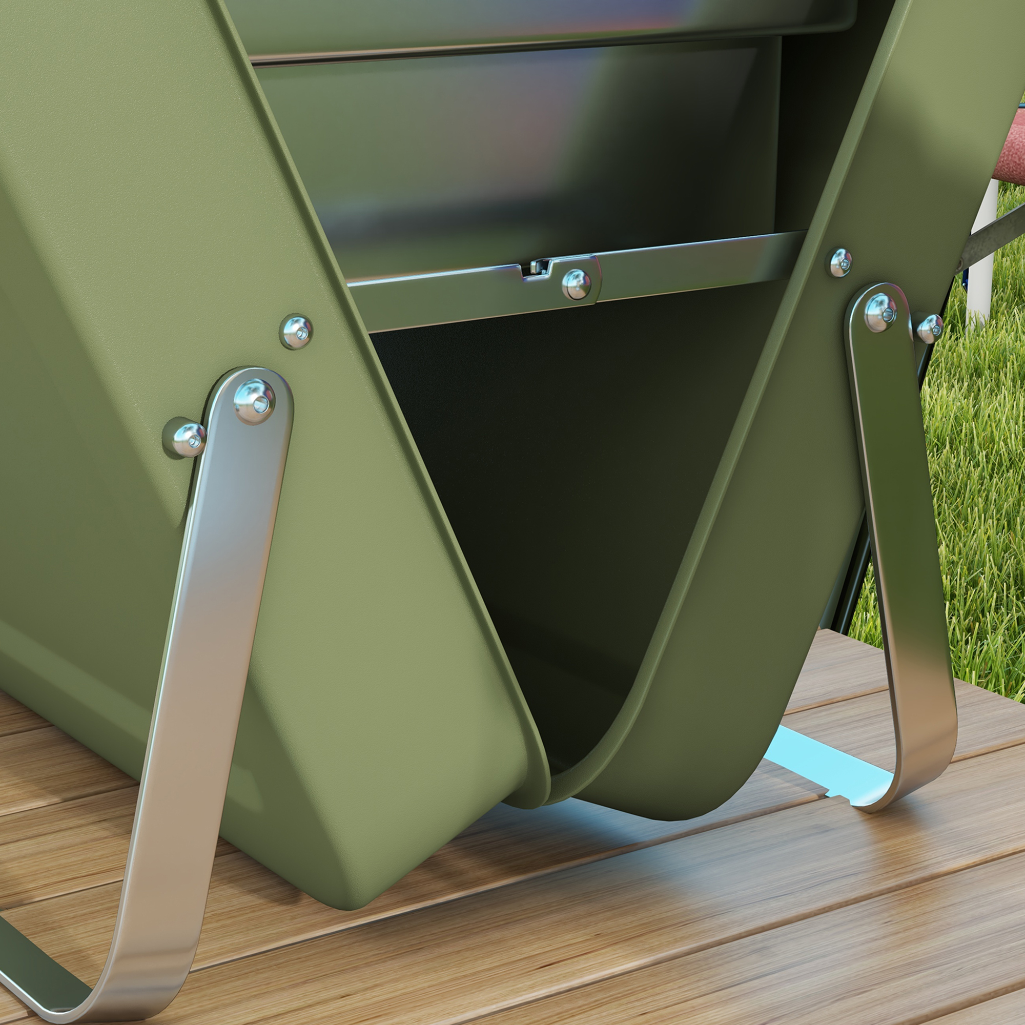 Metal Portable Barbecue Grill — image 2