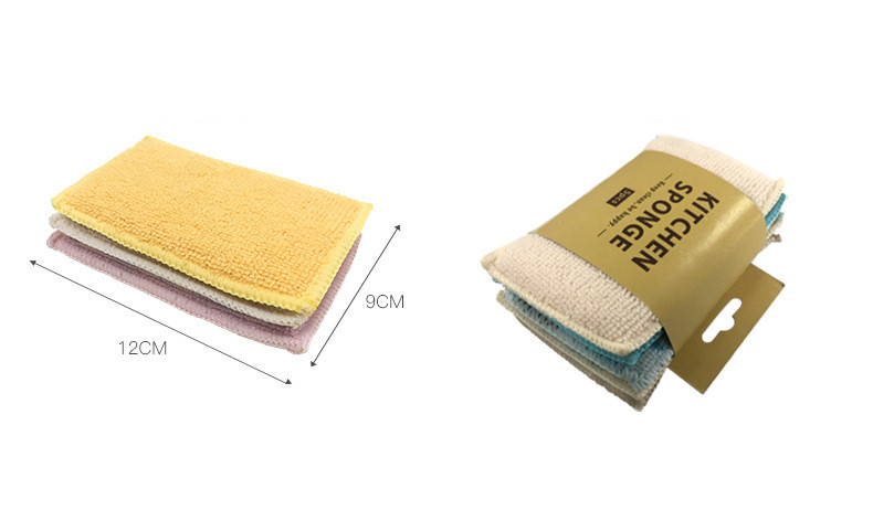 Title 2, Sponge wipe block glass cleaning sponge cloth