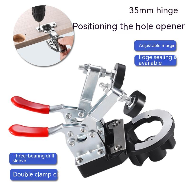 Title 1, Woodworking 35mm Double Clamp Hinge Positioning...