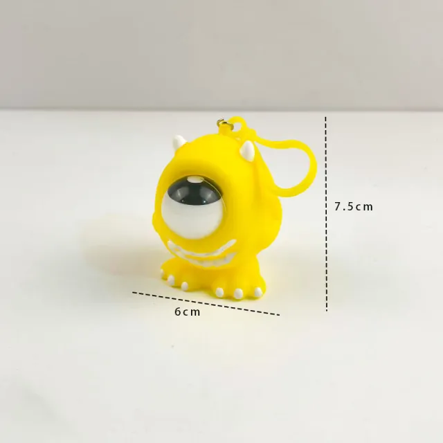Creative Lovely Key Buckle Decompression Toy Yellow - Shop at LoveMi