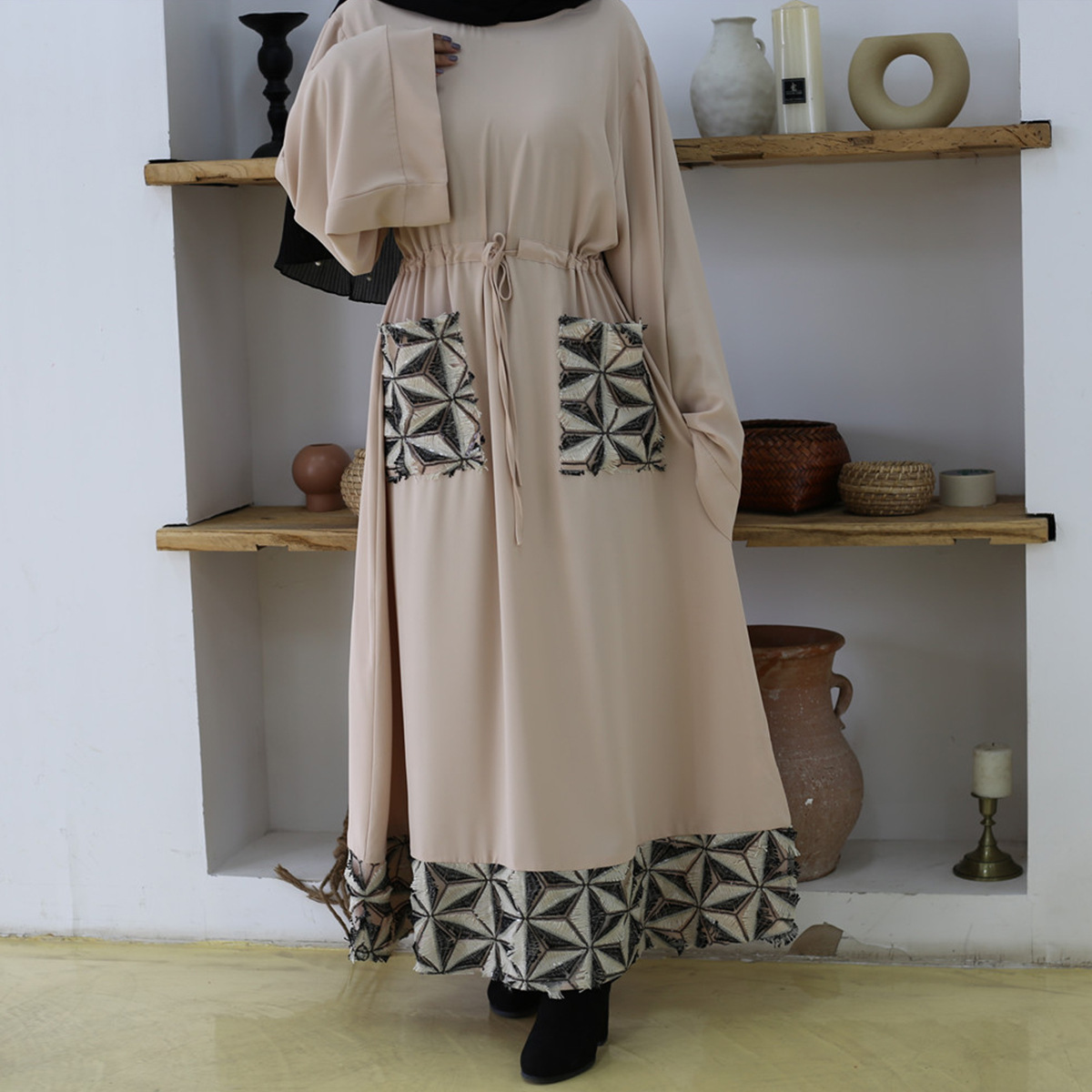 Spliced Corset Dress