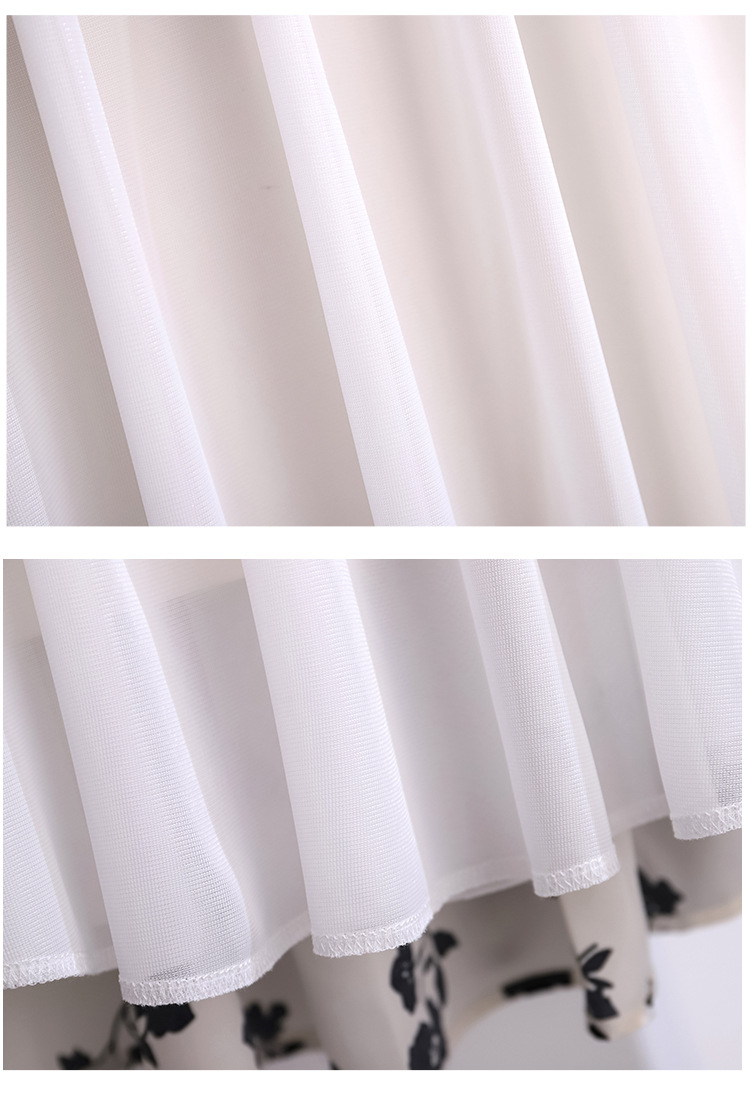 Women's Loose Plus Size Fashion Chiffon Skirt