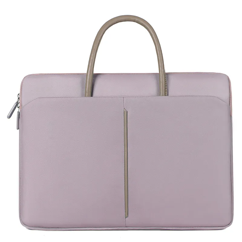 Portable Messenger Laptop Computer Bag - Pink