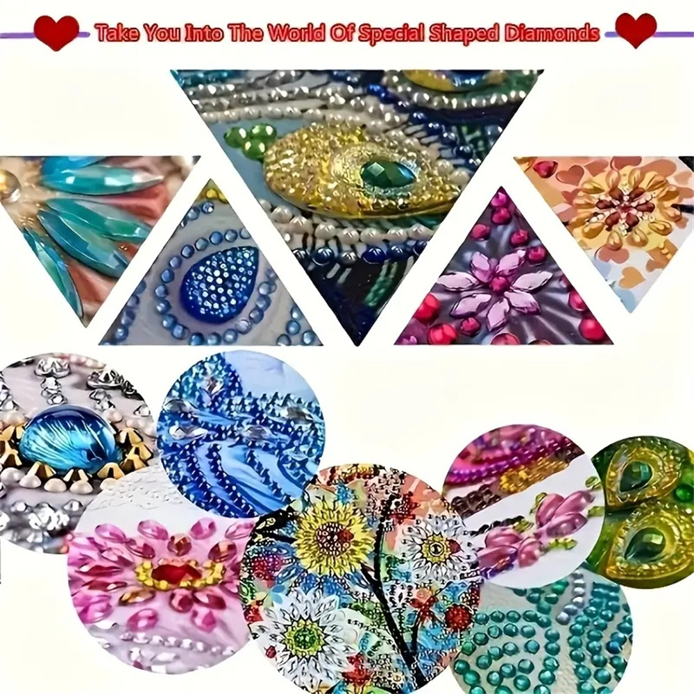 DIY Diamond Painting Keychain - Butterfly Pattern, DIY Decoration, Diamond Kit Craft Supplies, Handmade Mosaic Painting Keychain DIY Set Suitable For Beginners, Creative Handmade Craft Gift S