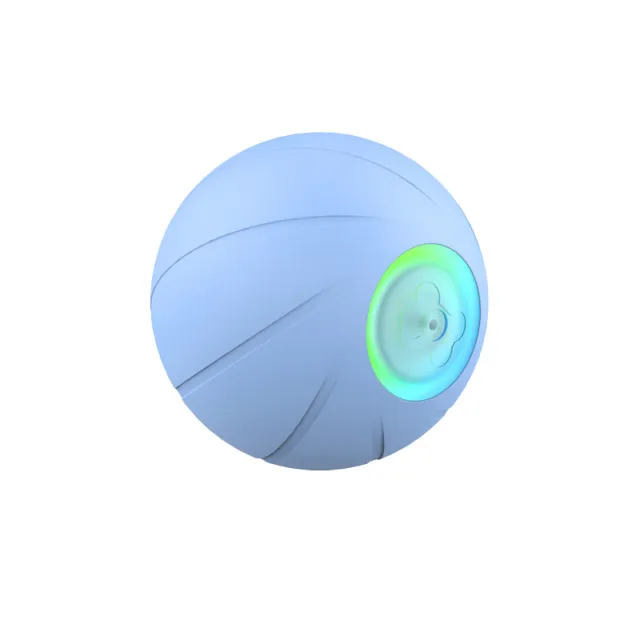 Cat Toys To Get High And Relieve Boredom Teasing Cat Stick Smart Rolling Ball Blue - Shop at LoveMi