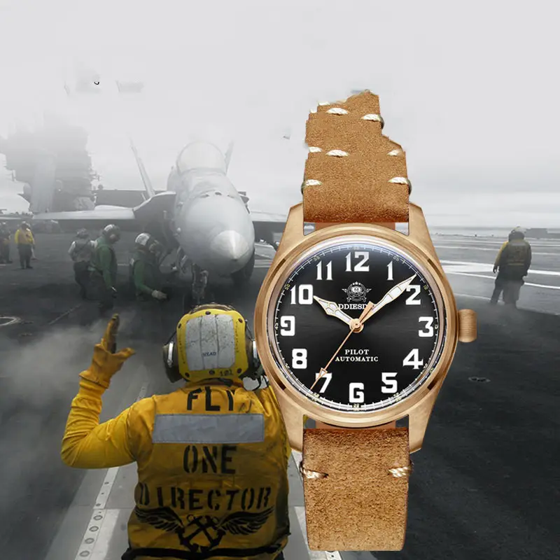 Automatic Mechanical Men's Watch Bronze