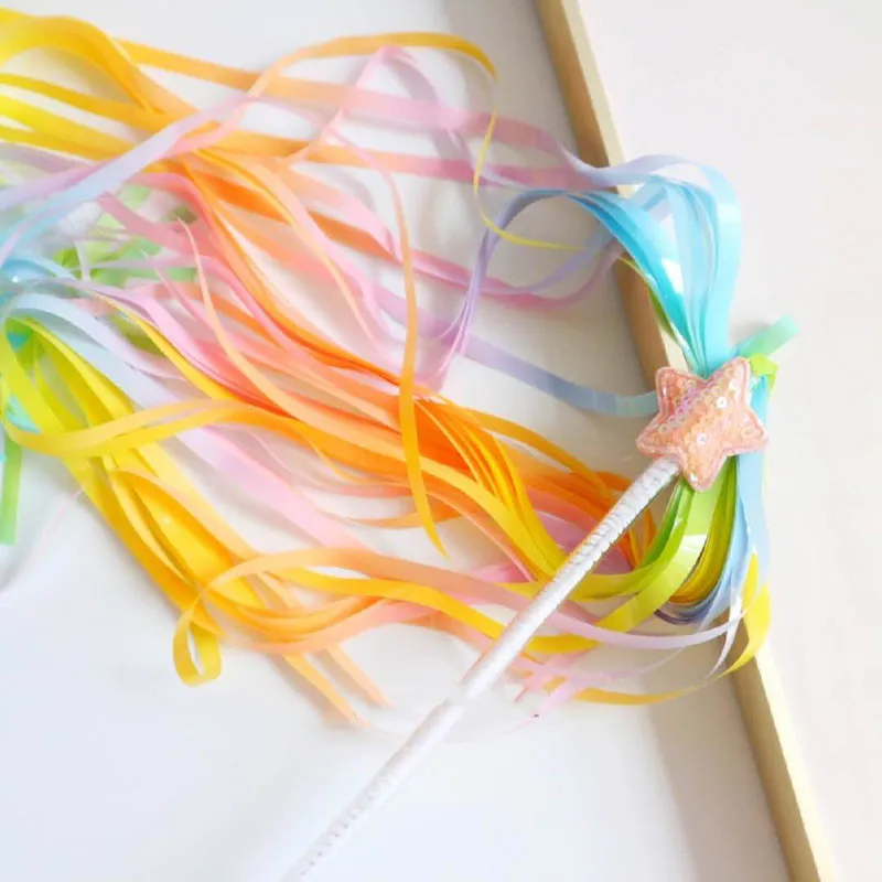 Feather Fairy Tassel Funny Cat Stick Playset - Colorful Circus Tassel