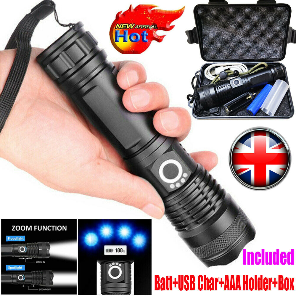 Tactical Flashlight Police Multi-mode Handheld Flashlamp Torch Waterproof Lamp — image 7