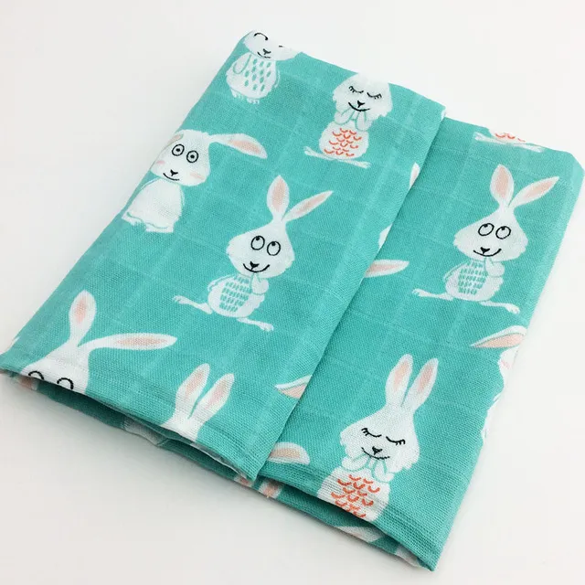 Cotton Gauze Wrapper Baby Quilt - Style11