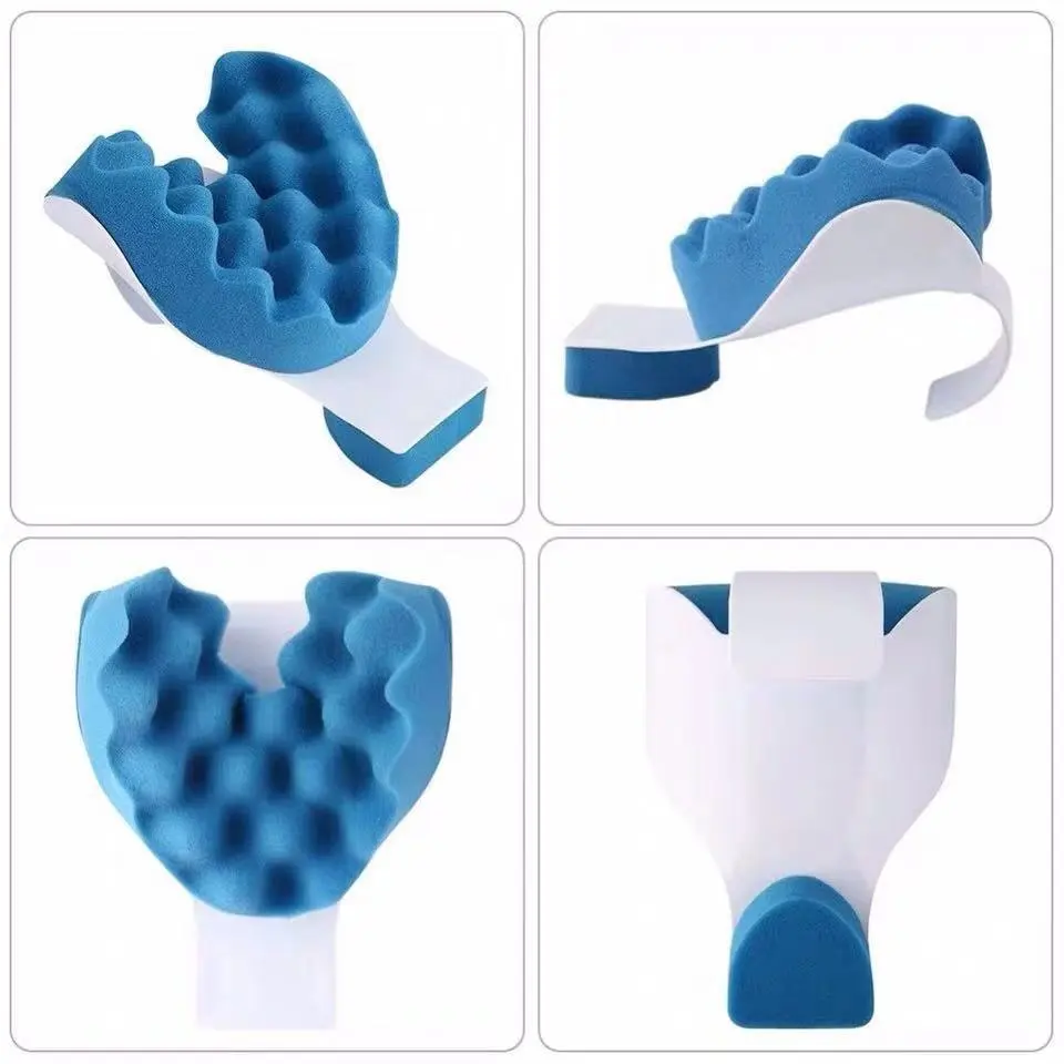 Support Pillow Blue Headrest Cushion Cervical Pillow – image 3