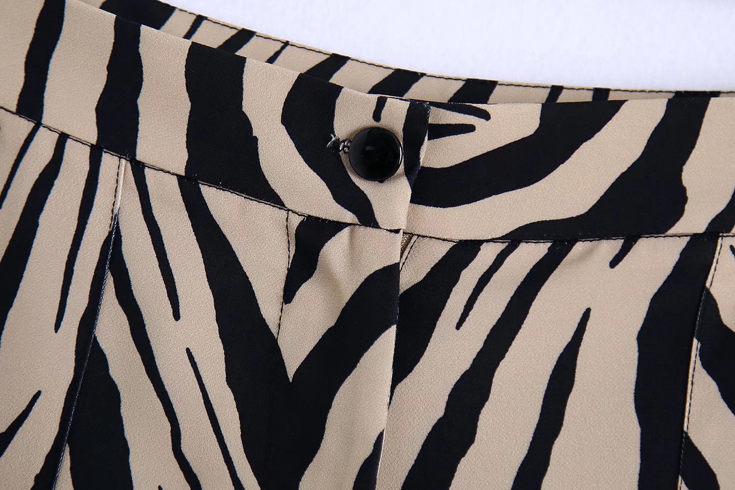 Title 5, Vintage Elasticated Waist Animal Print Straight...