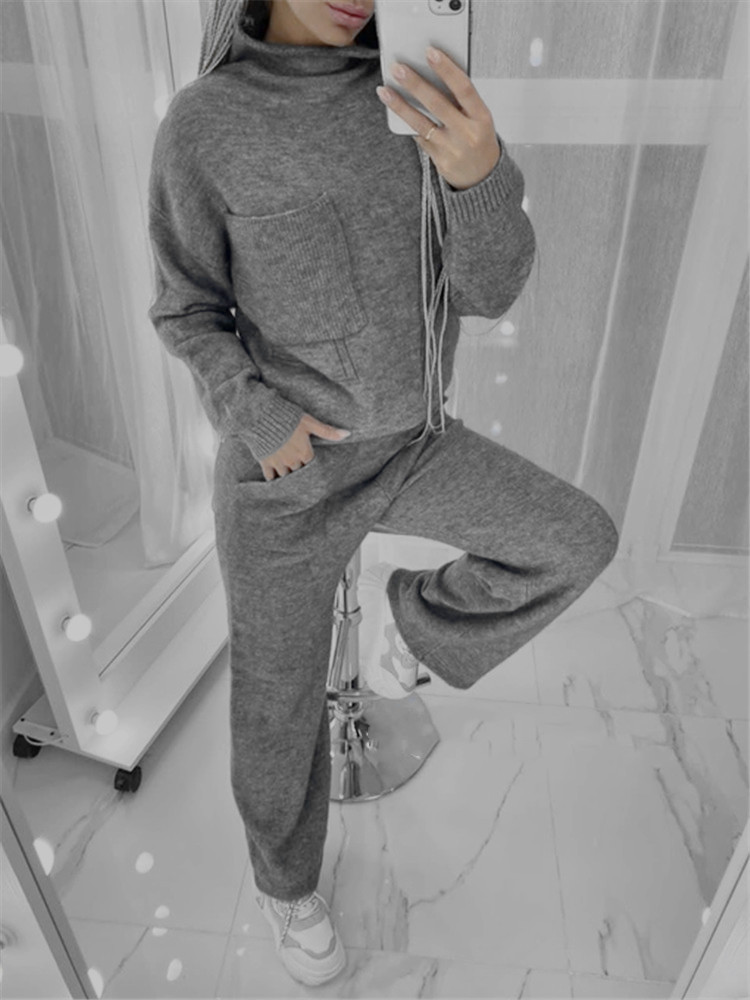 Two-piece Sweater Fashion Loose Slimming Casual Wear