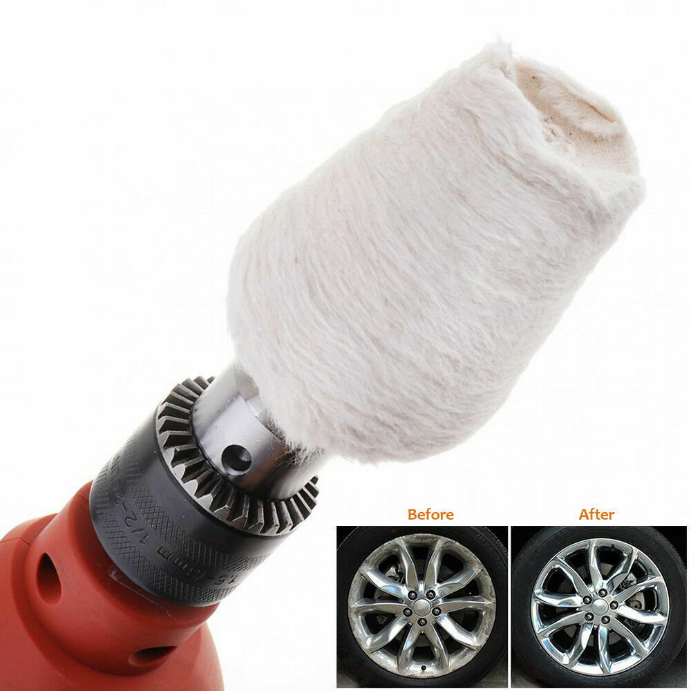 Polishing Buffing Pads Mop Wheel Buffer Pad Drill Kit For Car Polisher 7Pcs Set — image 5