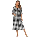 Plaid Black