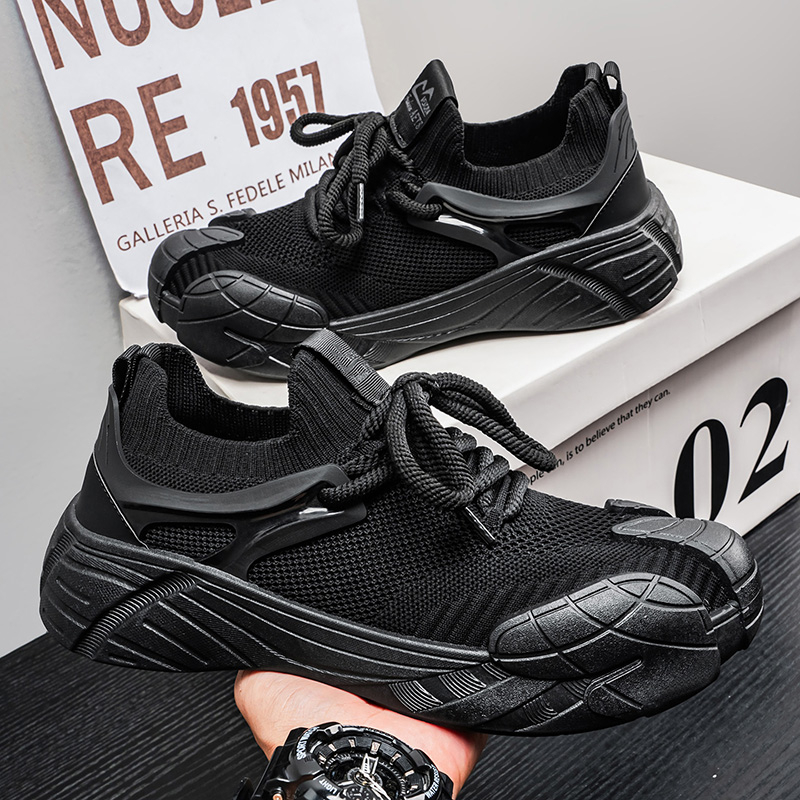 Breathable Fly Knit Mesh Sneakers