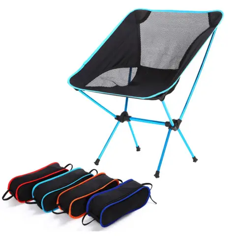 Travel Ultralight Folding Chair Superhard High Load Outdoor Camping