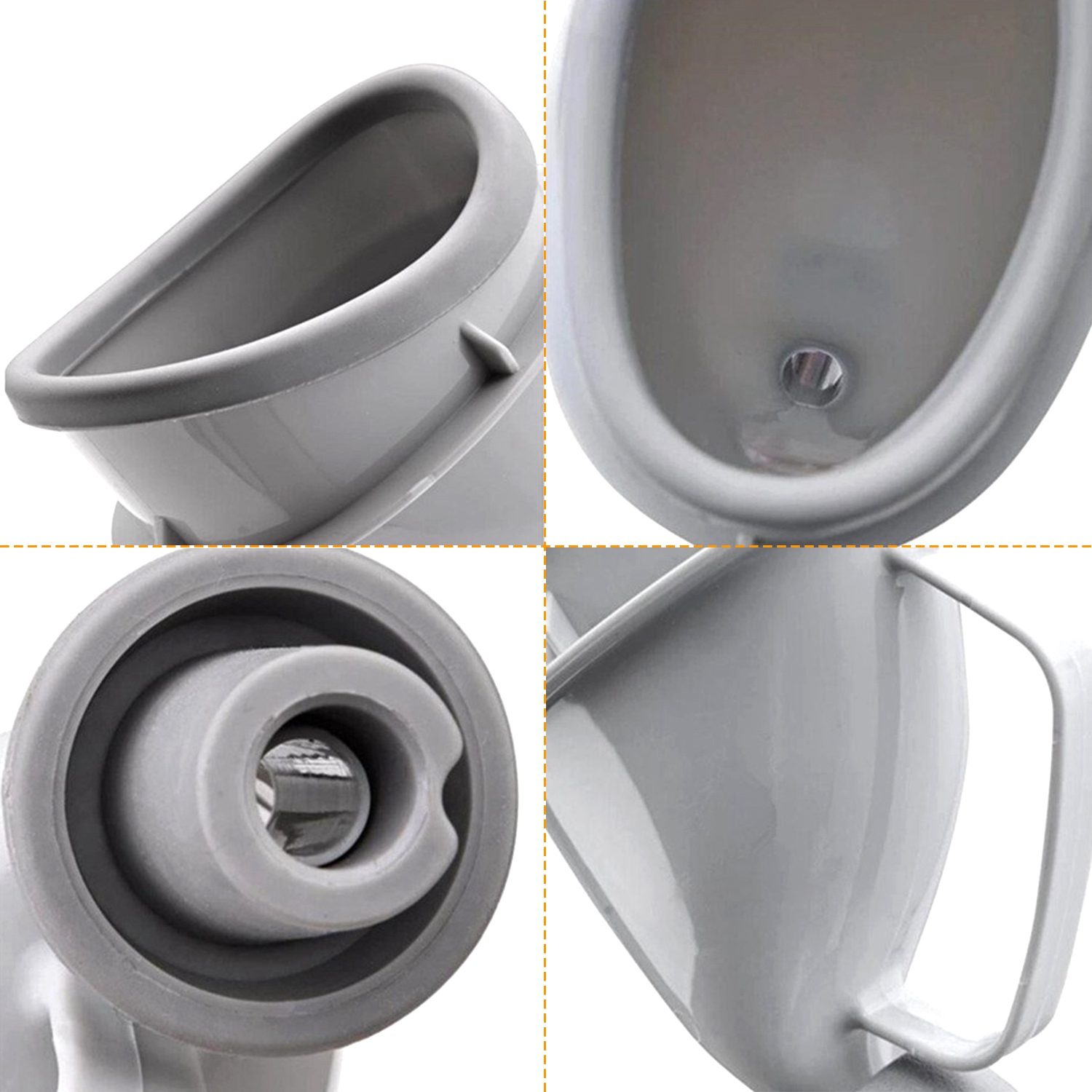 1Pc Unisex Potty Pee Funnel Emergency Urinal Device Portable Male Female Toilet For Car Camping Travel Outdoor