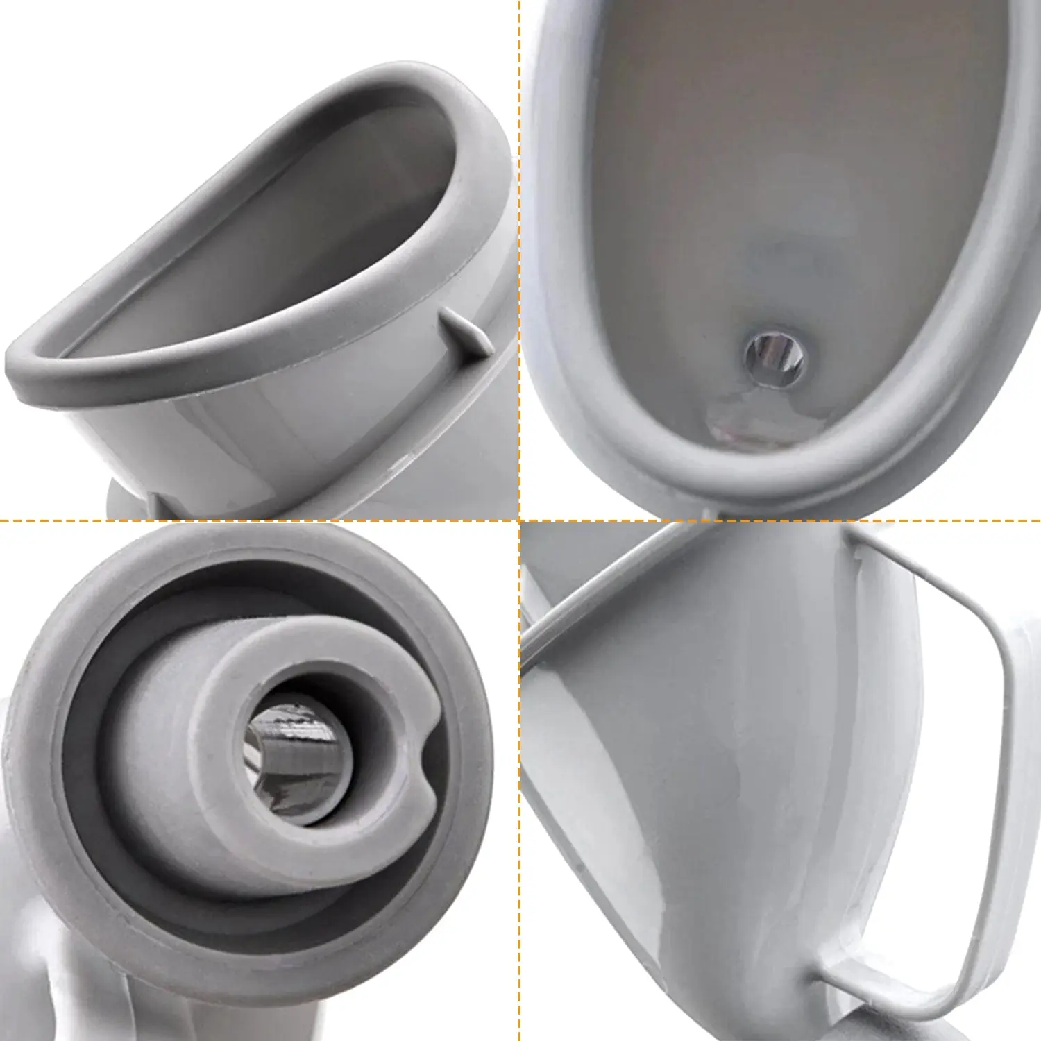 1Pc Unisex Potty Pee Funnel Emergency Urinal Device Portable Male Female Toilet For Car Camping Travel Outdoor