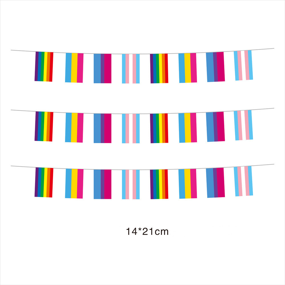 Four Mixed Color Single Strips