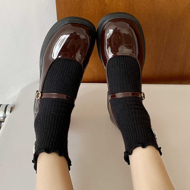 Patent Leather Mary Jane Flats, picture 3 of 5