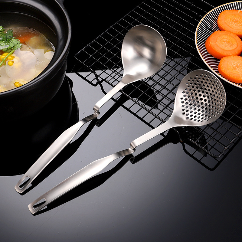 Title 6, Stainless Steel Colander For Porridge Wall Hang...