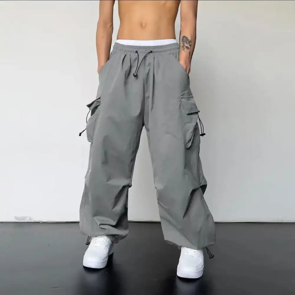 American-style Vintage Work Pants for Men and Women