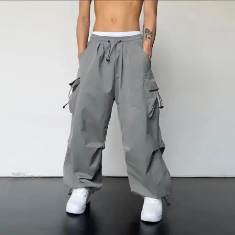 American-style Vintage Work Pants for Men and Women
