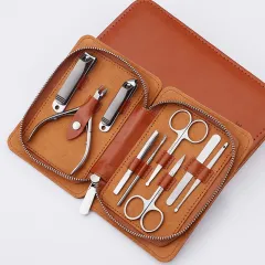 Nail Clipper Set For Household Use - Brown - View 1