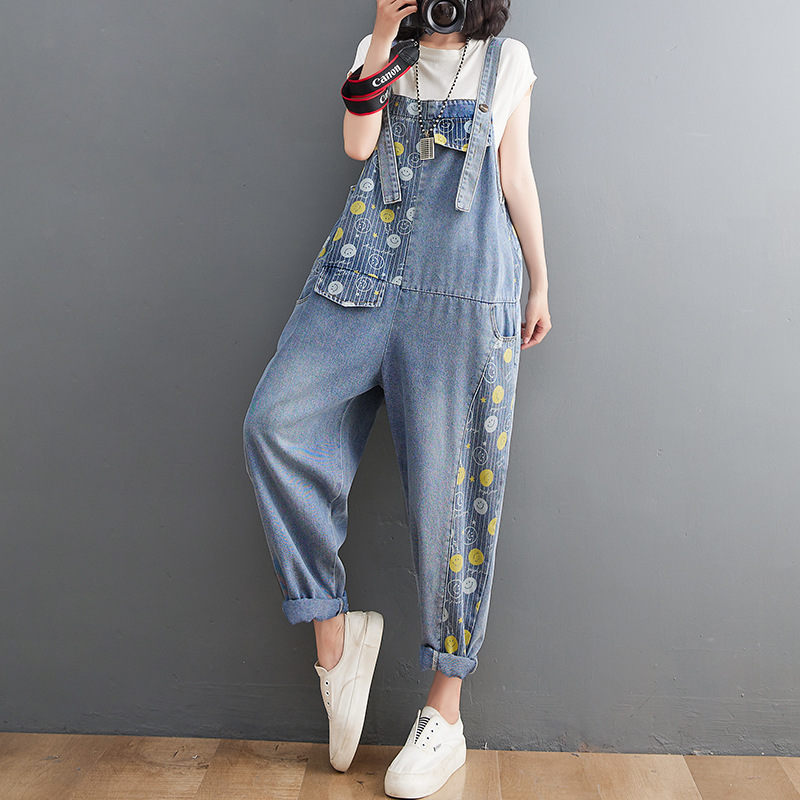 Women's Korean Version Of The New Spot Large Size Jean Strap