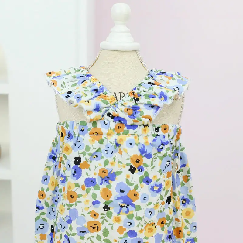 Cross Flower Skirt Pet Small And Medium-sized Dog Casual Clothing