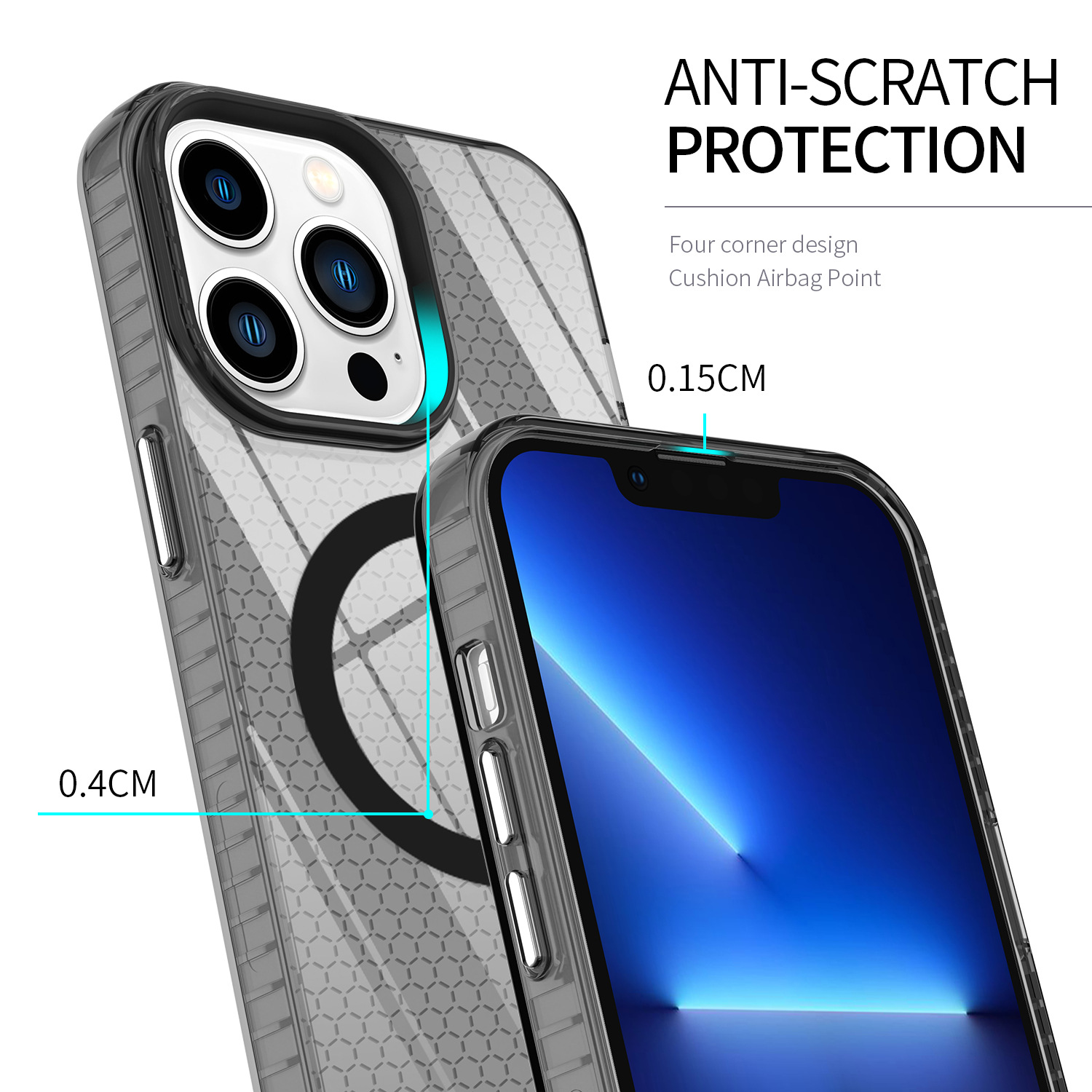 Honeycomb High-permeability TPU Magnetic Suction Shell In Space - Image 4