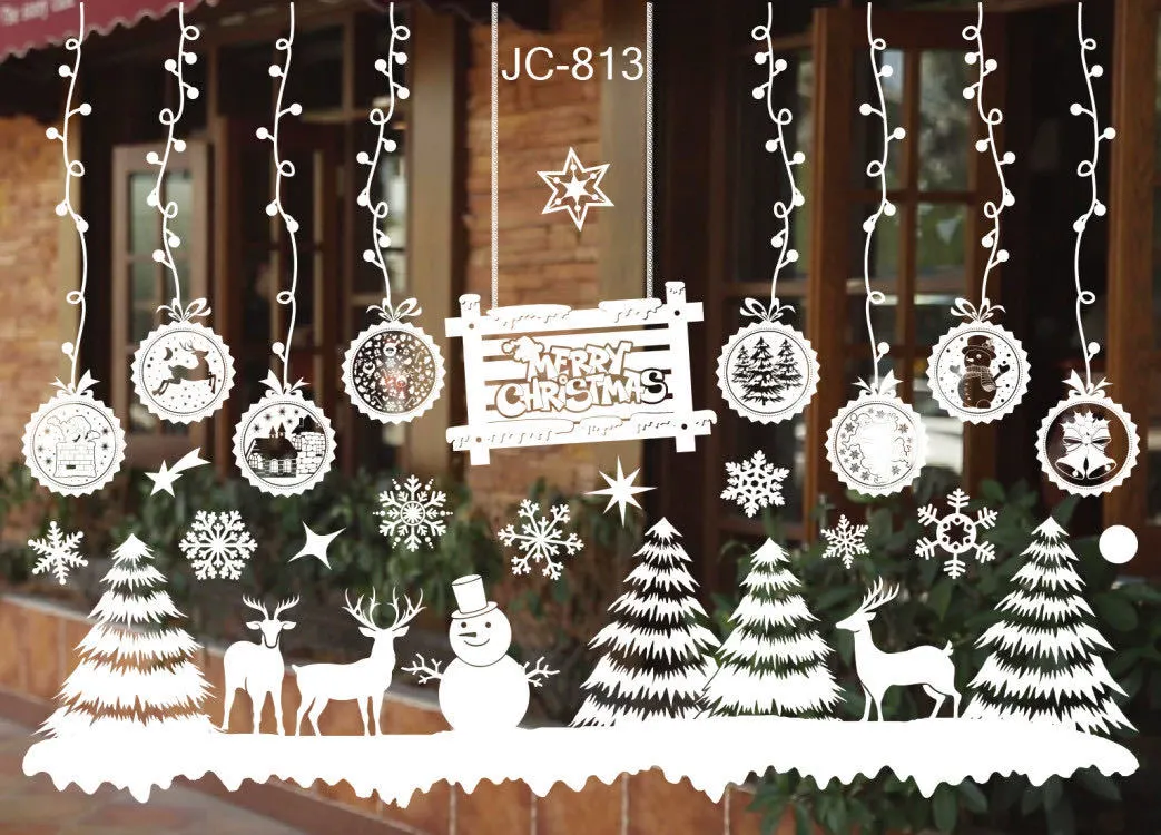 New Christmas Decorations Christmas Window Stickers – image 3