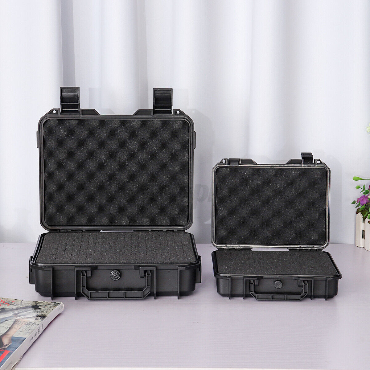 Waterproof Travel Flight Hard Carry Case With Foam Camera Storage Box — image 8