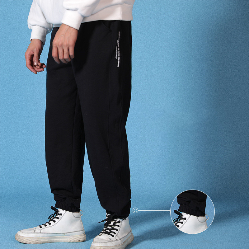 Trendy Brand Tie-foot Casual Trousers