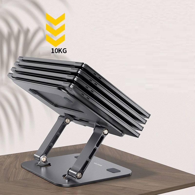 Laptop Double Arm Support Foldable And Portable Bracket - Image 2