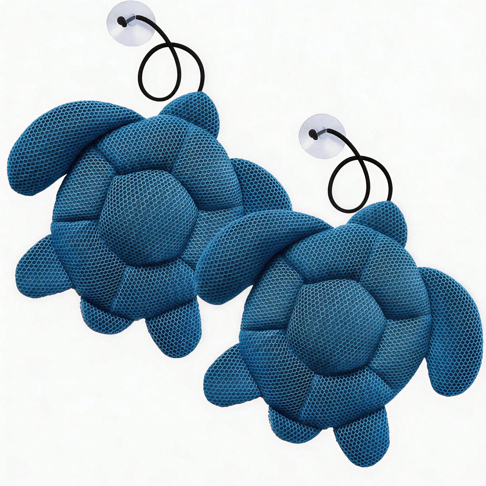 Stingray Turtle Design Floating Scum Cleaner, 3D Honeycomb Mesh Washable Reusable Sponge For Hot Tub Spa Pool Bathtub, Effectively Absorbs Oils Scum, Maintains Water Clarity And Extends Filter Life