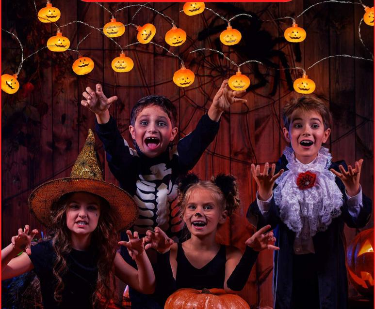 Halloween Decoration Pumpkin Lantern Led Lantern String