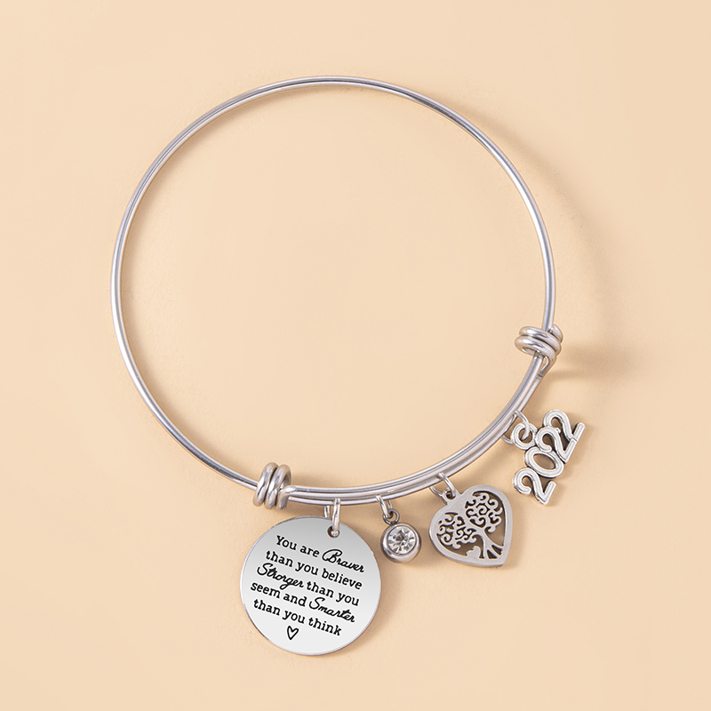 Title 4, Kristallen hart levensboom bedelarmband inspire...