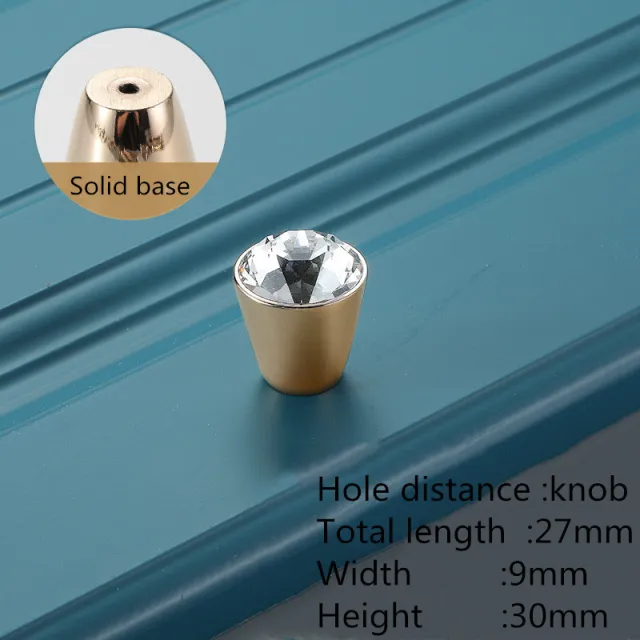 Golden Door Handle Crystal Garden Small Pull 1Style - Shop at LoveMi