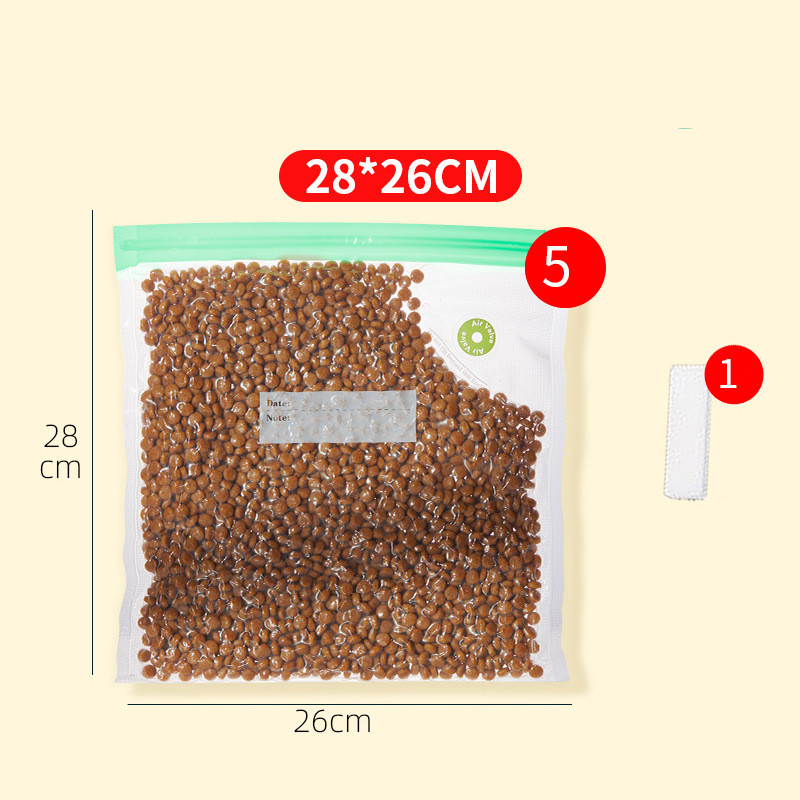 Title 5, Vacuum Sealed Food Grade Compression Bag