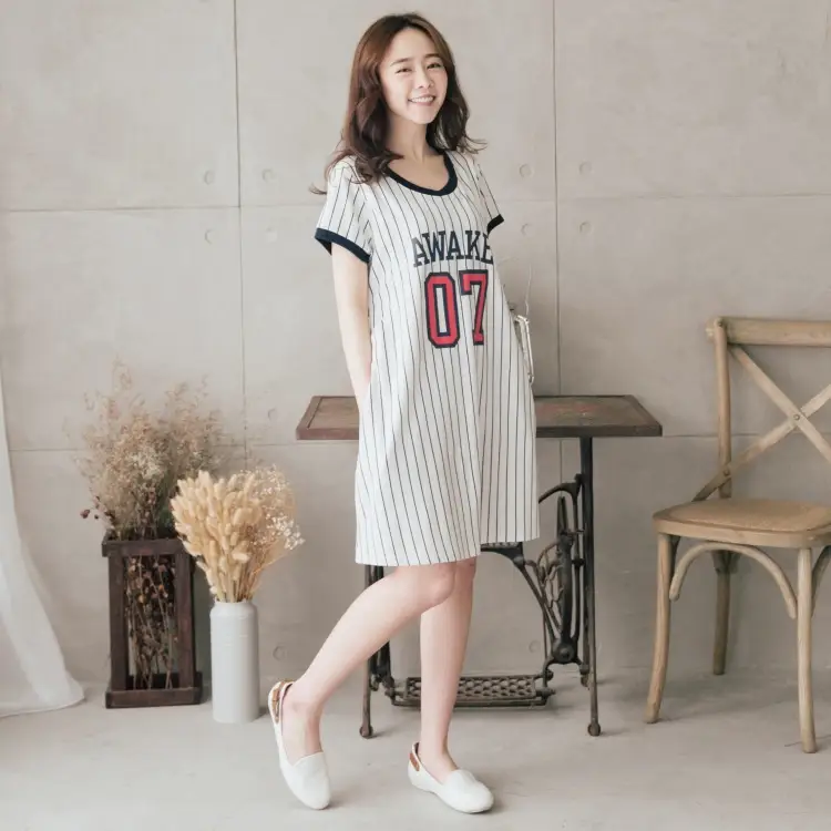 Pregnant Women's Dresses Mammalized Parent -child Dressing In Summer